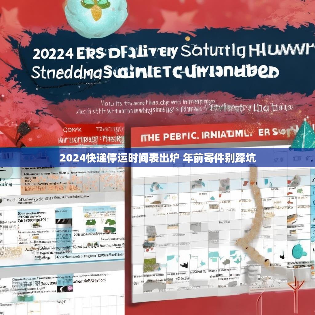 2024快递停运时间表出炉 年前寄件别踩坑 2024快递停运时间表出炉 年前寄件别踩坑