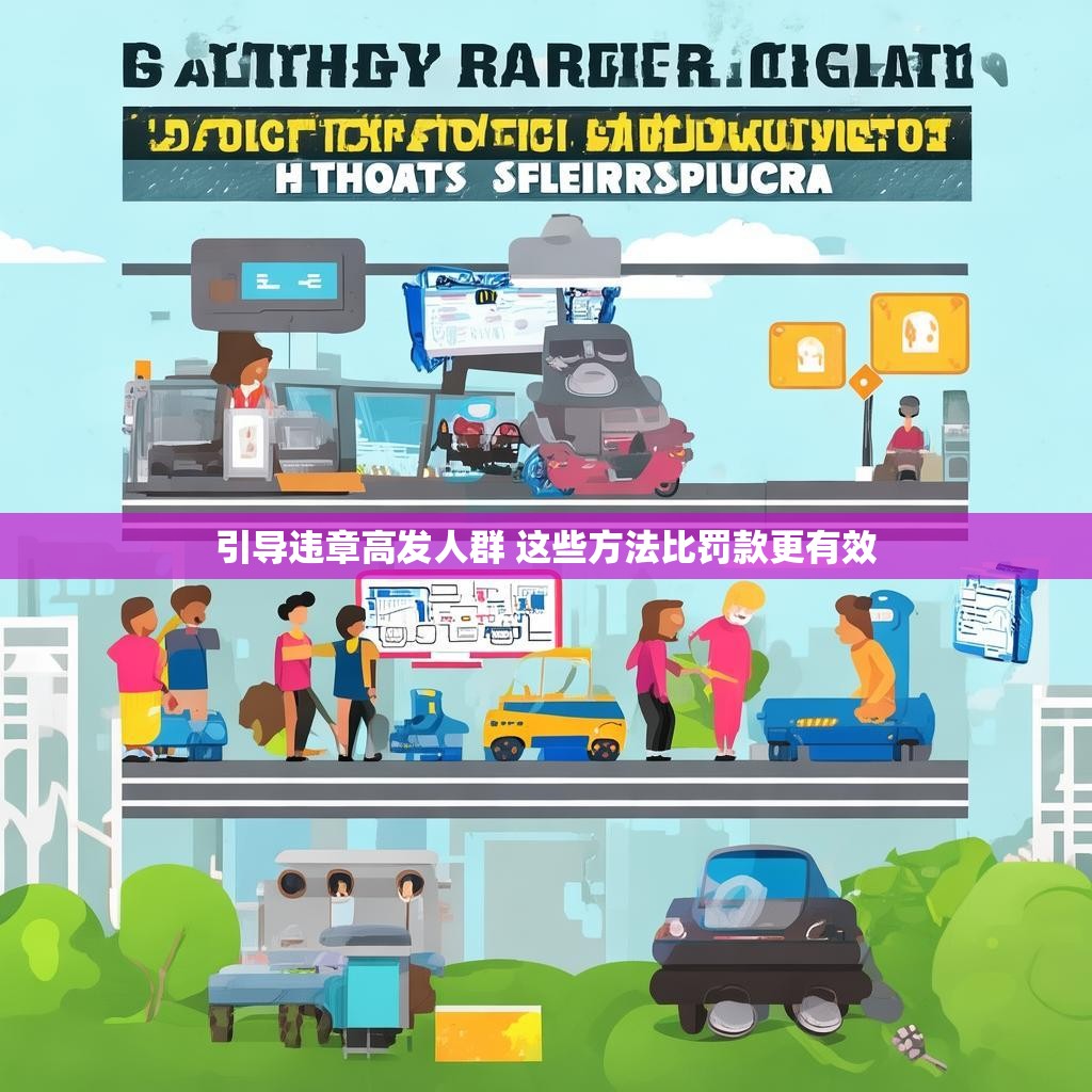 引导违章高发人群 这些方法比罚款更有效